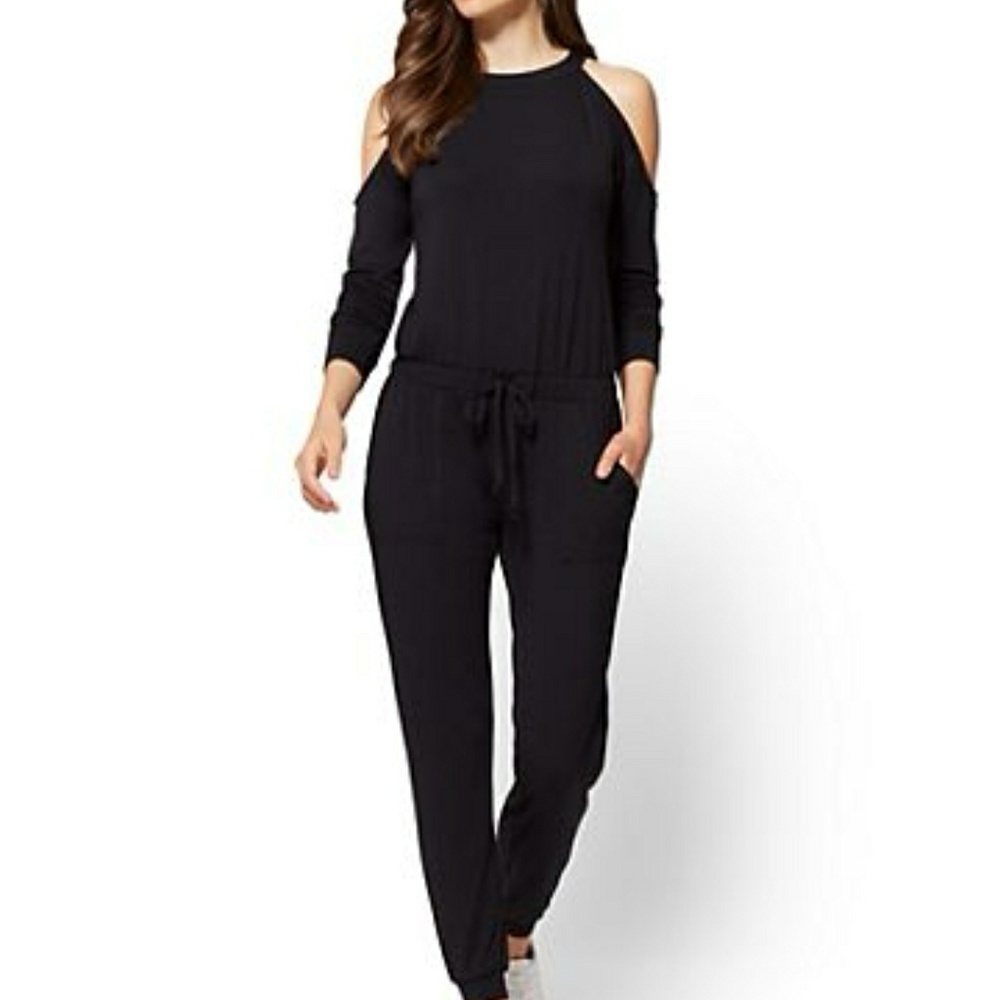cold shoulder jumpsuit